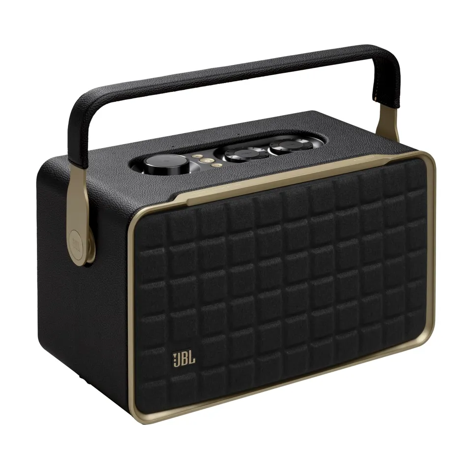 jbl-authentics-300-altoparlante-smart-home-bluetooth-wi-fi-in-stile-retr-con-gri image 1
