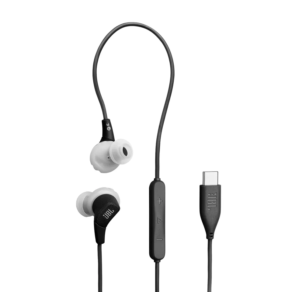 jbl-endurance-run-3-auricolari-sportivi-con-cavo-usb-c-grigio-nero-twistlock-e-f image 1