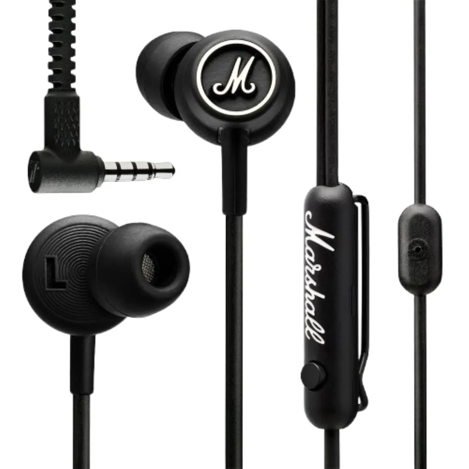 marshall-mode-eq-auricolari-in-ear-cablati-con-eq-nero-e-bianco-logo-iconico-mar image 1