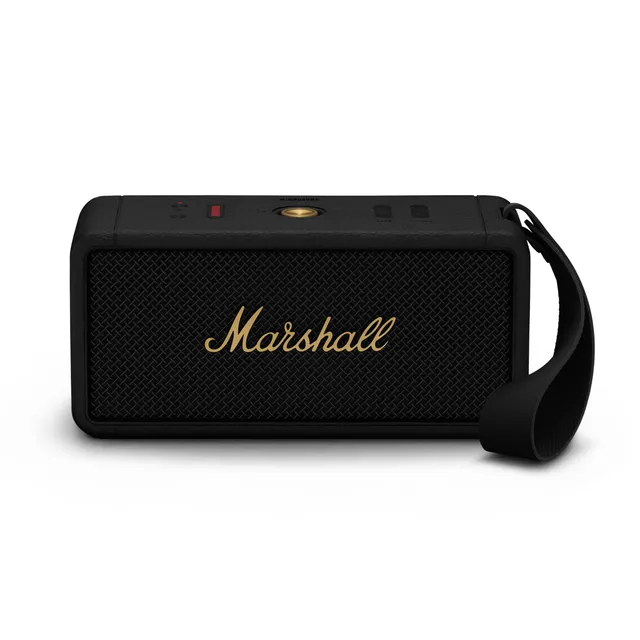 marshall-middleton-cassa-bluetooth-portatile-nero-ottone-true-stereophonic-ip67- image 1