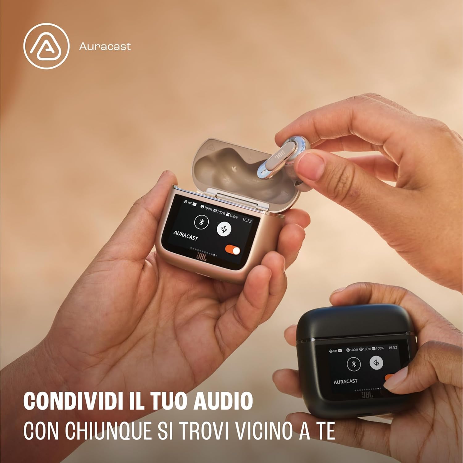 jbl-tour-pro-3-auricolari-wireless-con-cancellazione-adattiva-del-rumore-2-0-cus image 3