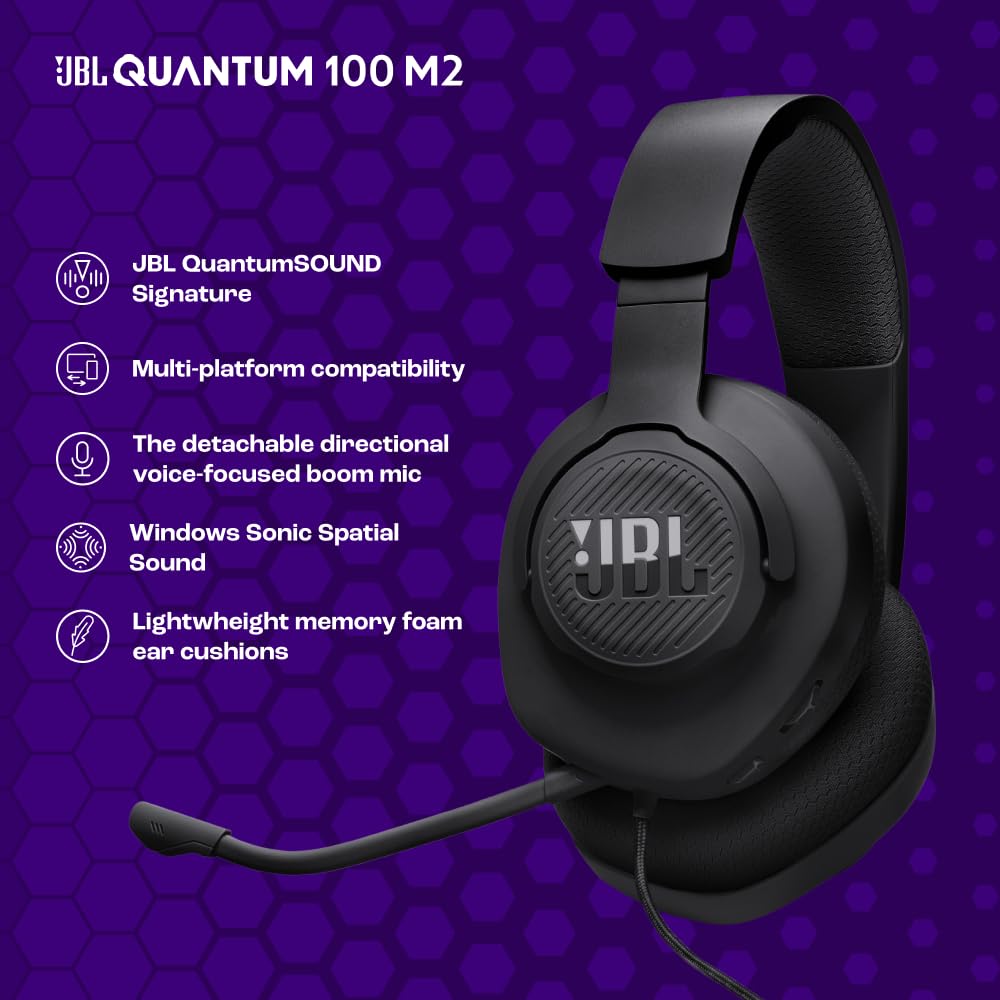 jbl-quantum-100m2-cuffie-gaming-over-ear-con-filo-jbl-quantumsound-signature-mic image 3