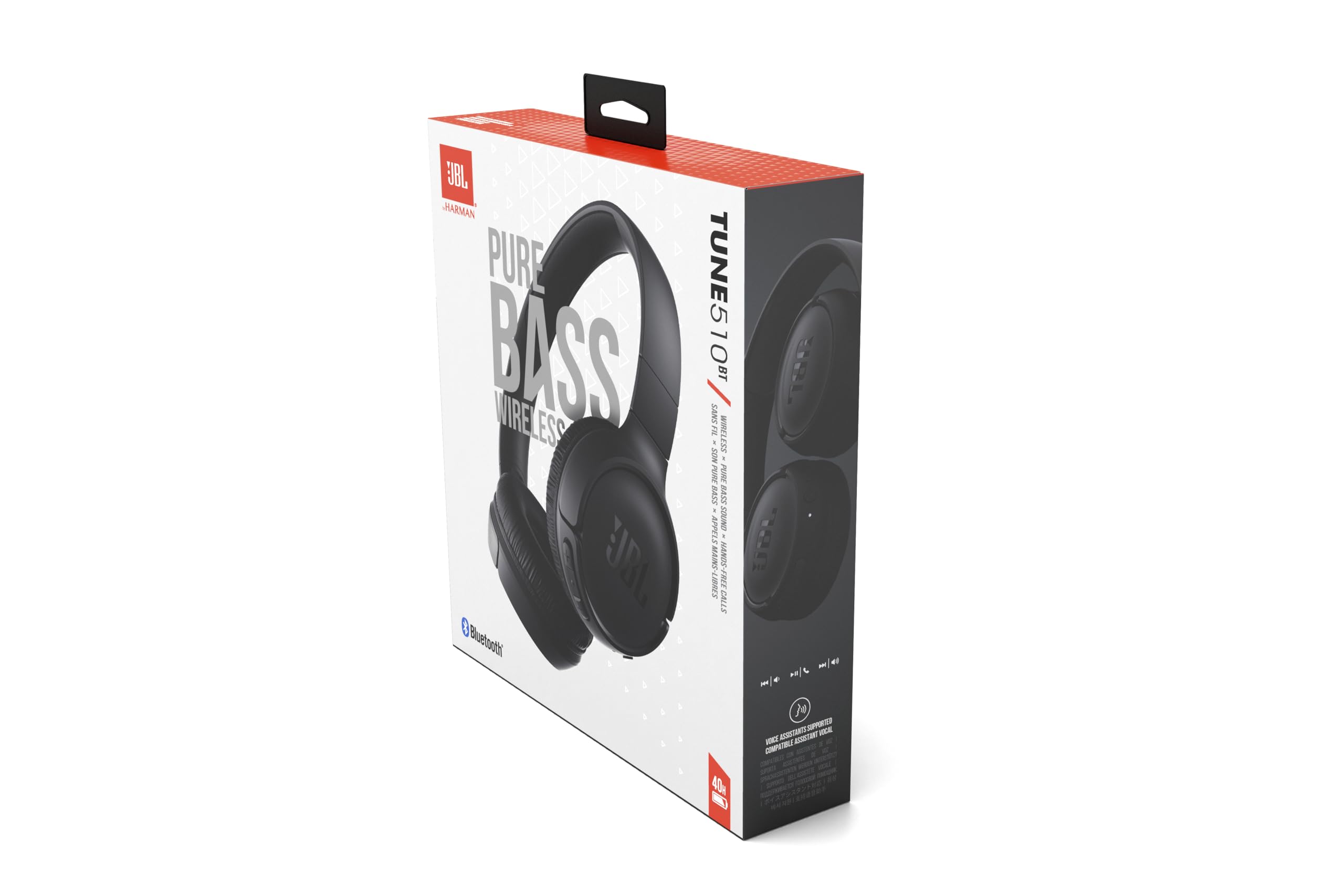 jbl-tune-510bt-cuffie-on-ear-wireless-bluetooth-5-0-pieghevole-con-pure-bass-mul image 7