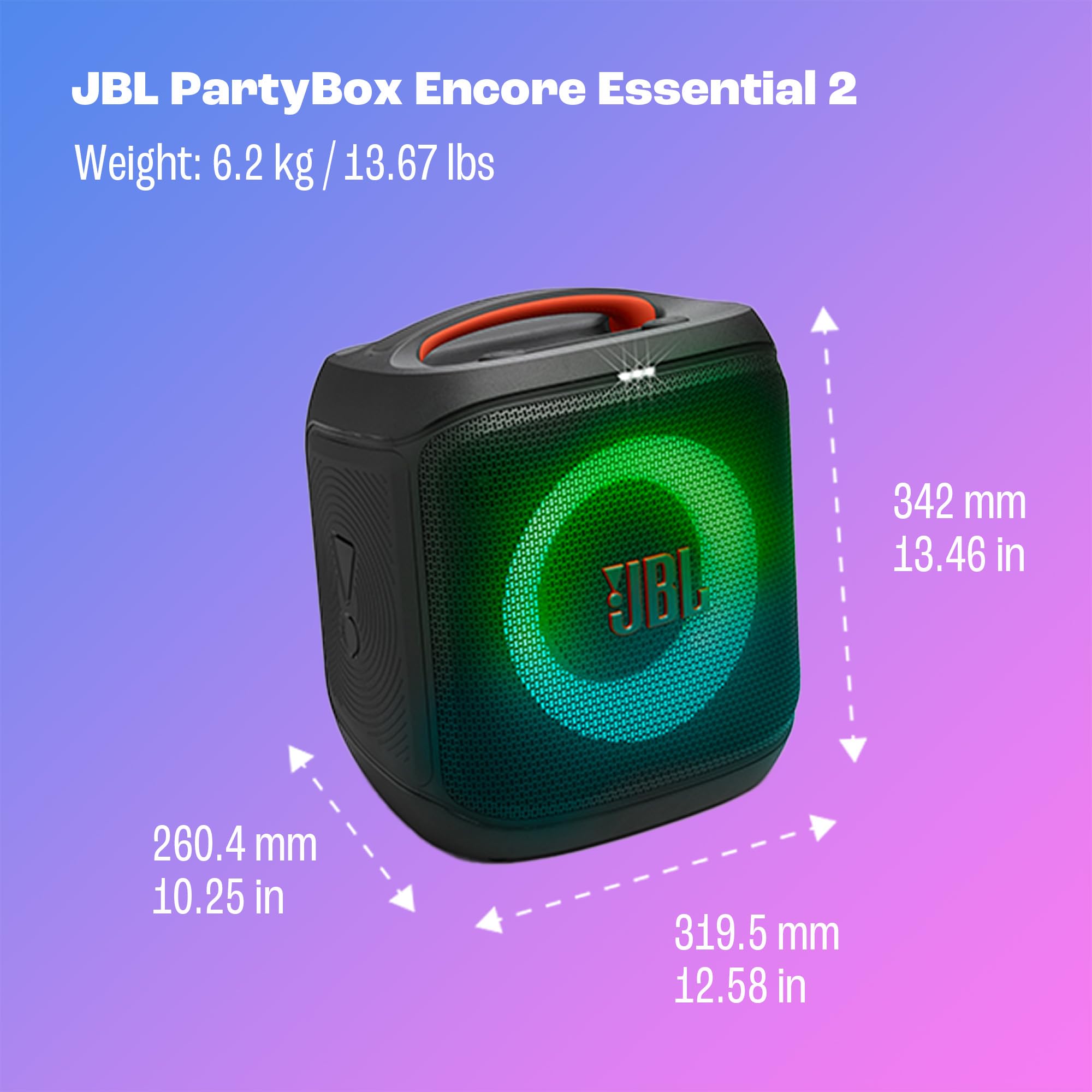 jbl-partybox-encore-essential-2-speaker-wireless-bluetooth-per-feste-con-luci-di image 2