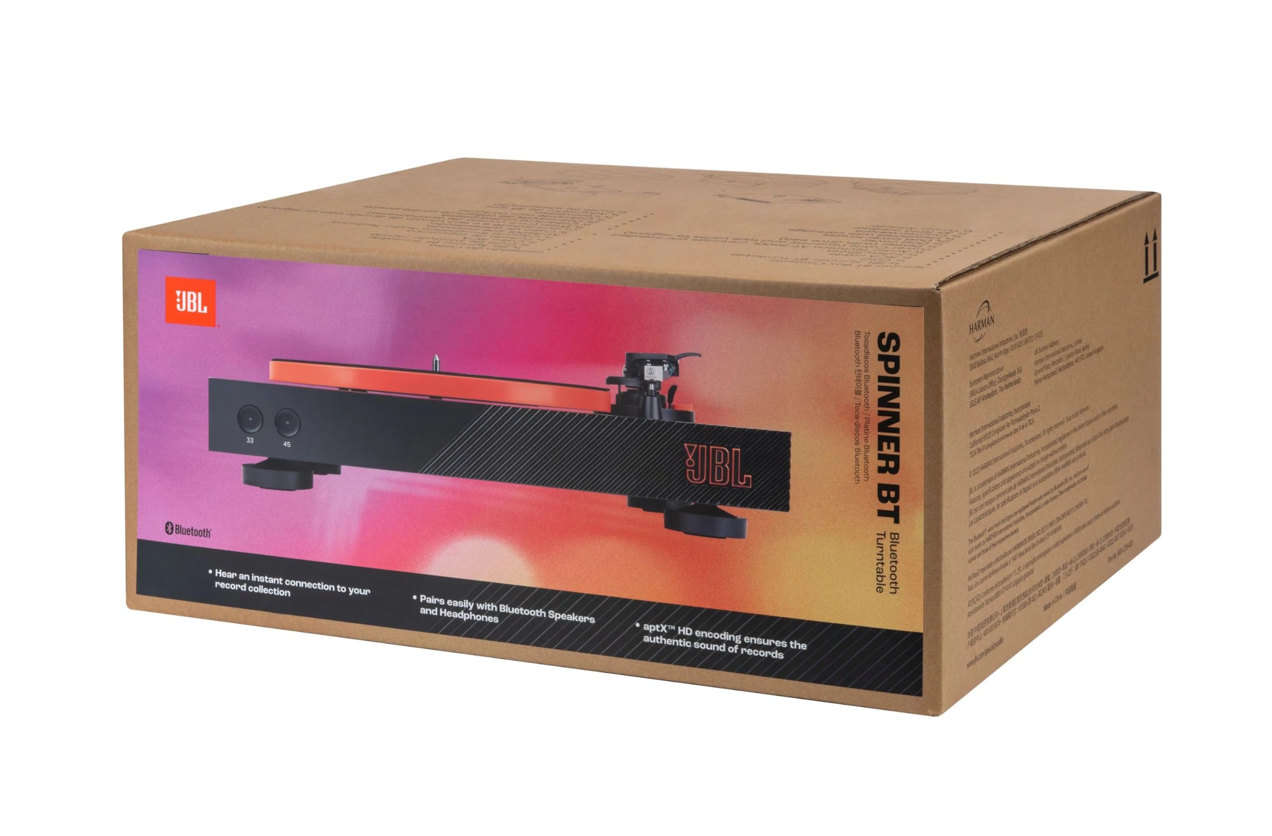 jbl-spinner-bt-giradischi-bluetooth-con-aptx-hd-piatto-in-alluminio-a-cinghia-po image 6