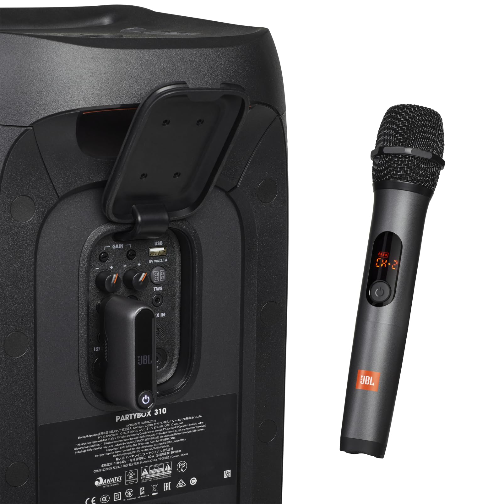 jbl-wireless-microphone-set-2-microfoni-wireless-uhf-con-ricevitore-suono-jbl-pr image 6