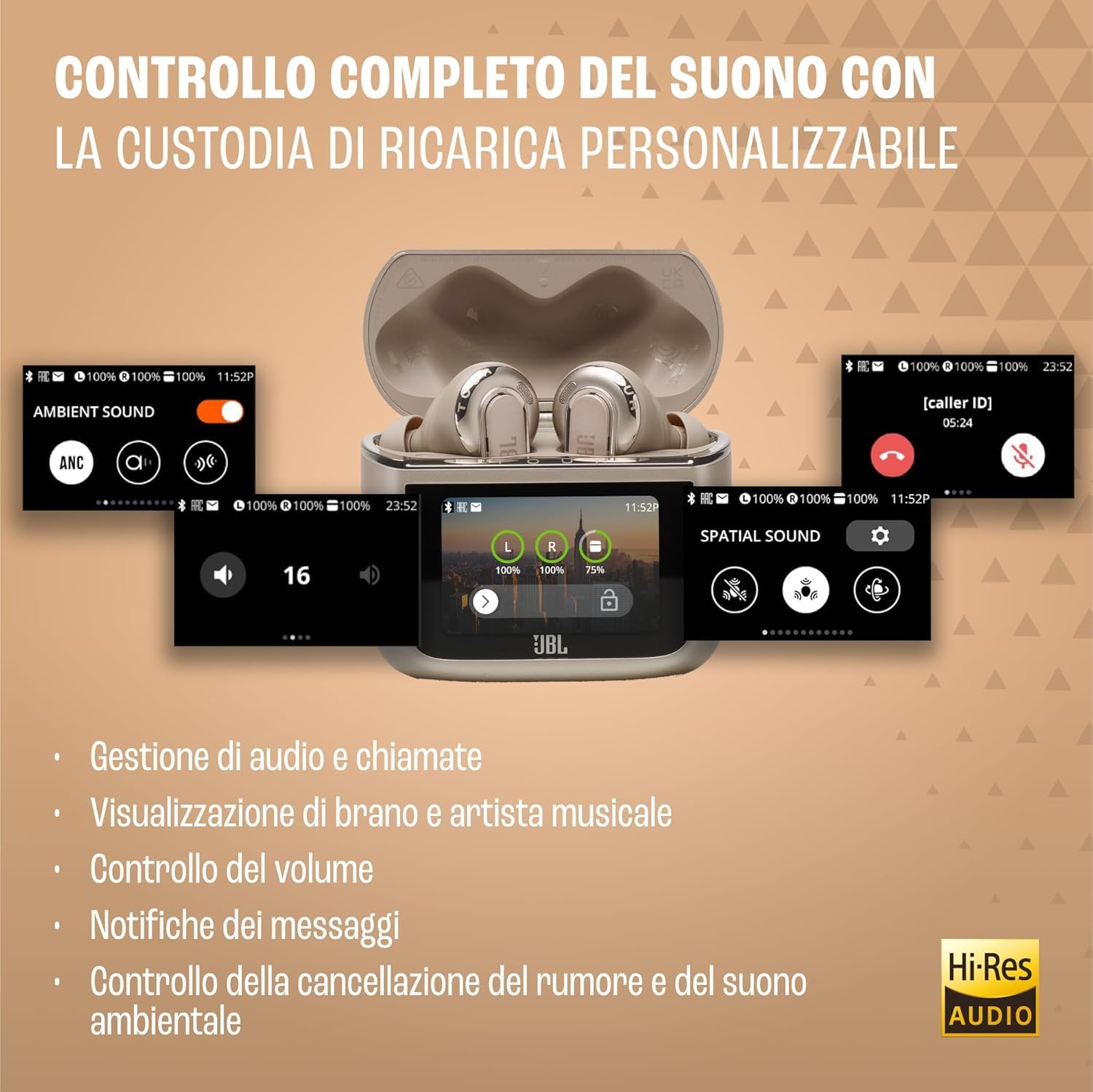 jbl-tour-pro-3-auricolari-wireless-con-cancellazione-adattiva-del-rumore-2-0-cus image 4
