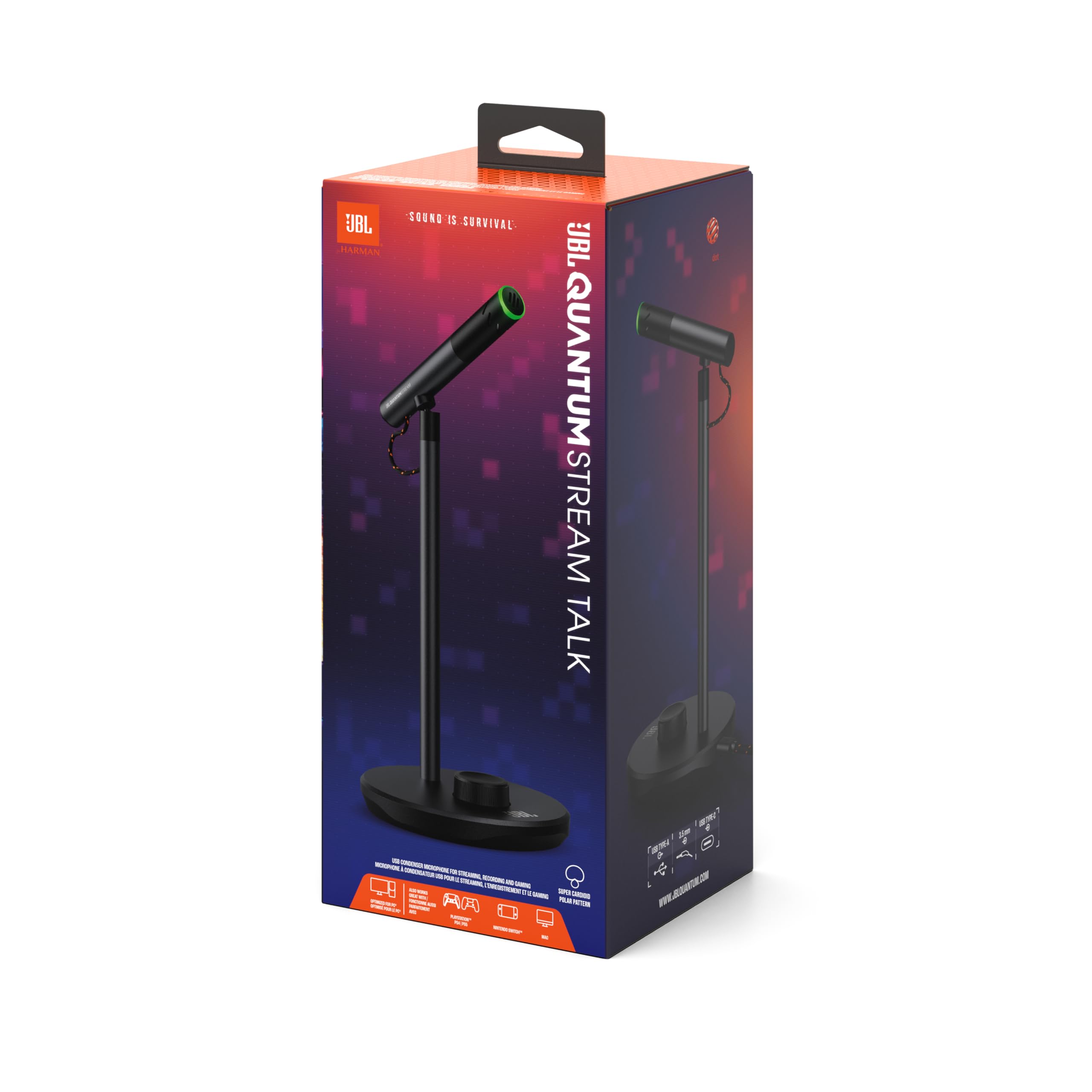 jbl-quantum-stream-talk-microfono-a-condensatore-usb-per-streaming-registrazione image 6