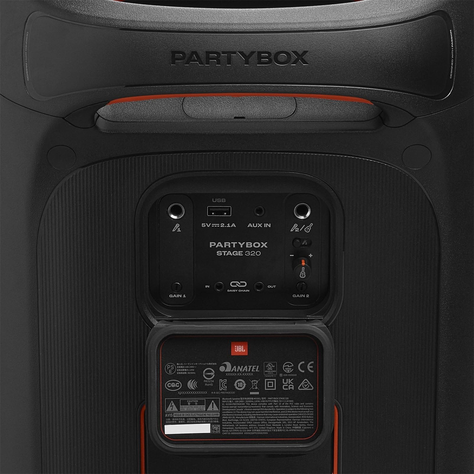 jbl-partybox-stage-320-speaker-bluetooth-portatile-per-feste-woofer-6-5-effetti- image 6