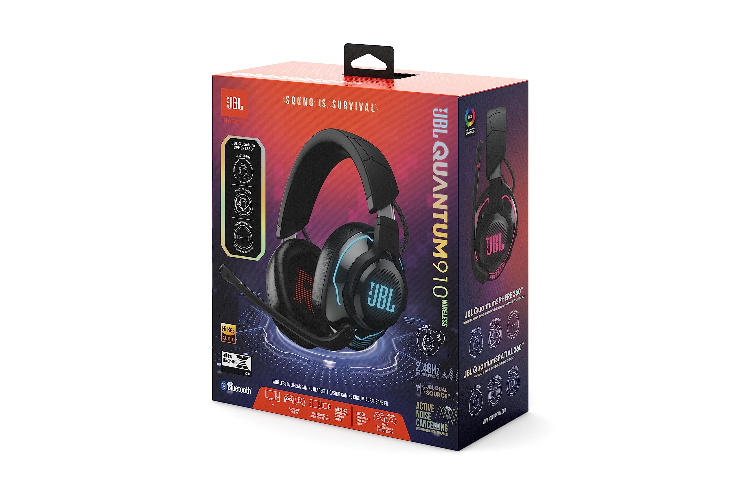 jbl-quantum-910-cuffie-gaming-over-ear-wireless-con-head-tracking-anc-quantumsph image 5