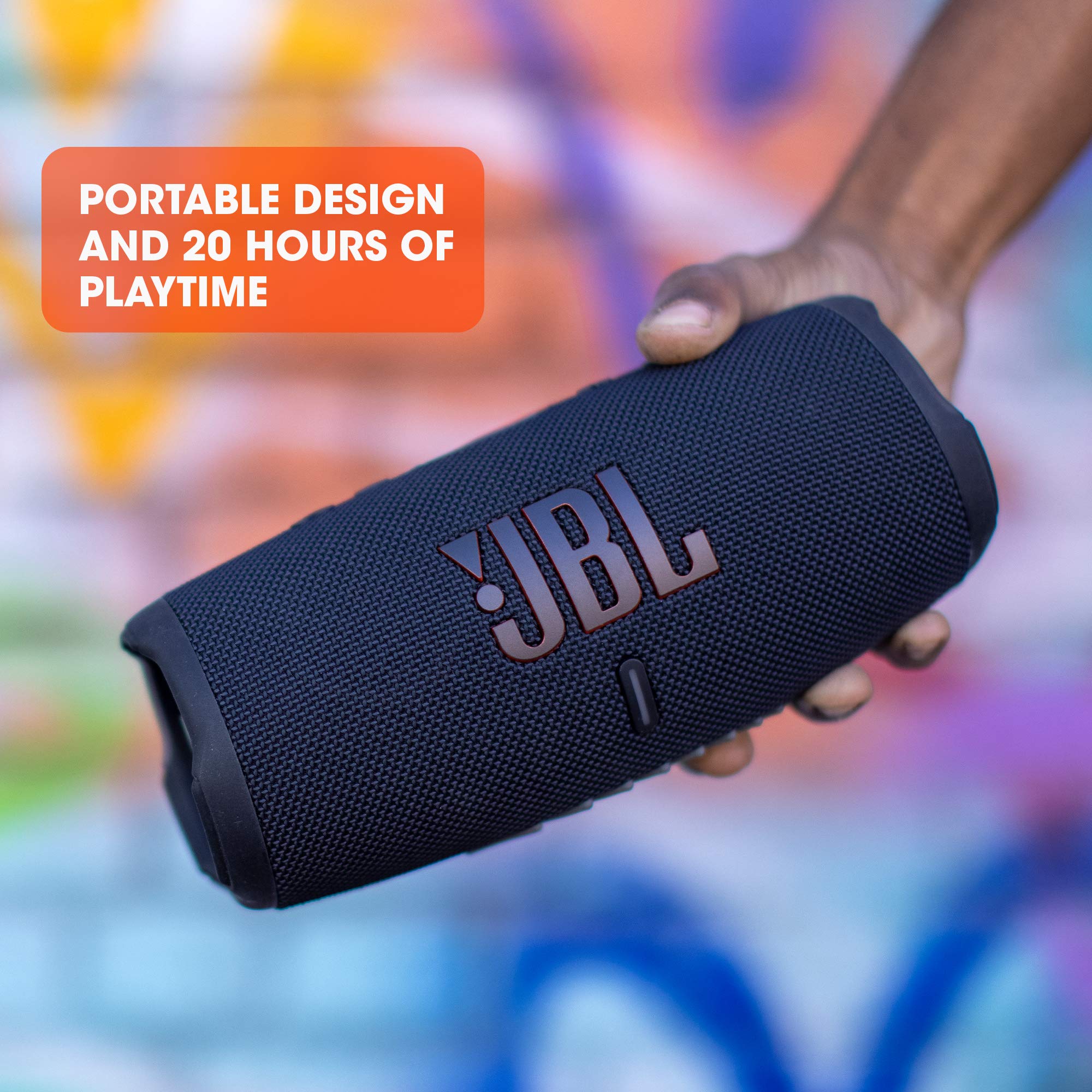 jbl-charge-5-cassa-bluetooth-portatile-ip67-impermeabile-con-powerbank-integrato image 2