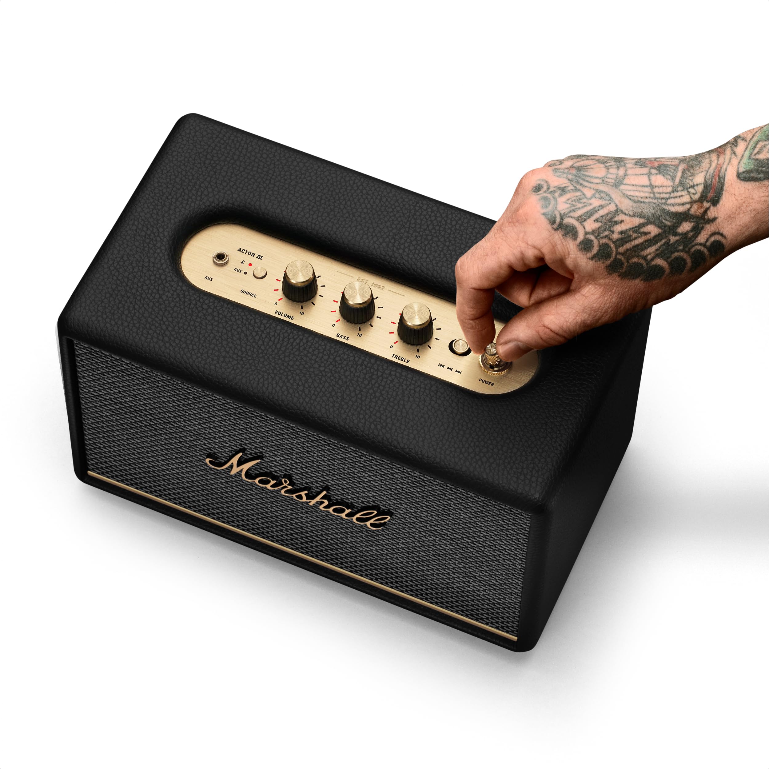 marshall-acton-iii-altoparlante-bluetooth-domestico-con-spazialit-stereo-ampia-b image 7