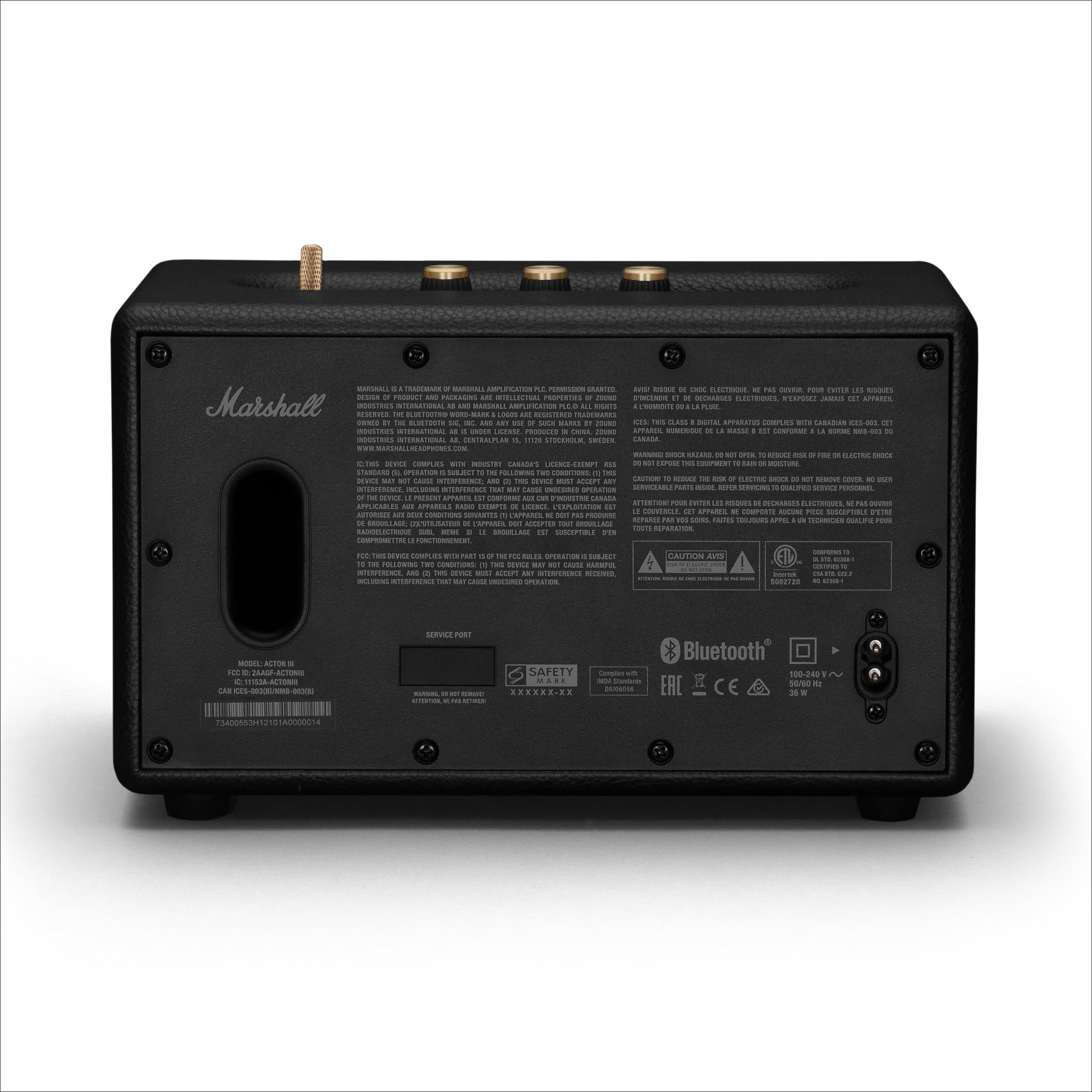 marshall-acton-iii-altoparlante-bluetooth-domestico-con-spazialit-stereo-ampia-b image 8