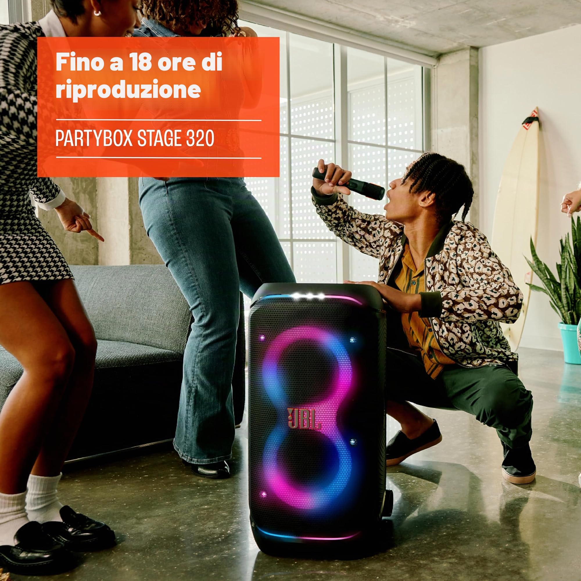 jbl-partybox-stage-320-speaker-wireless-bluetooth-portatile-con-doppio-woofer-6- image 8