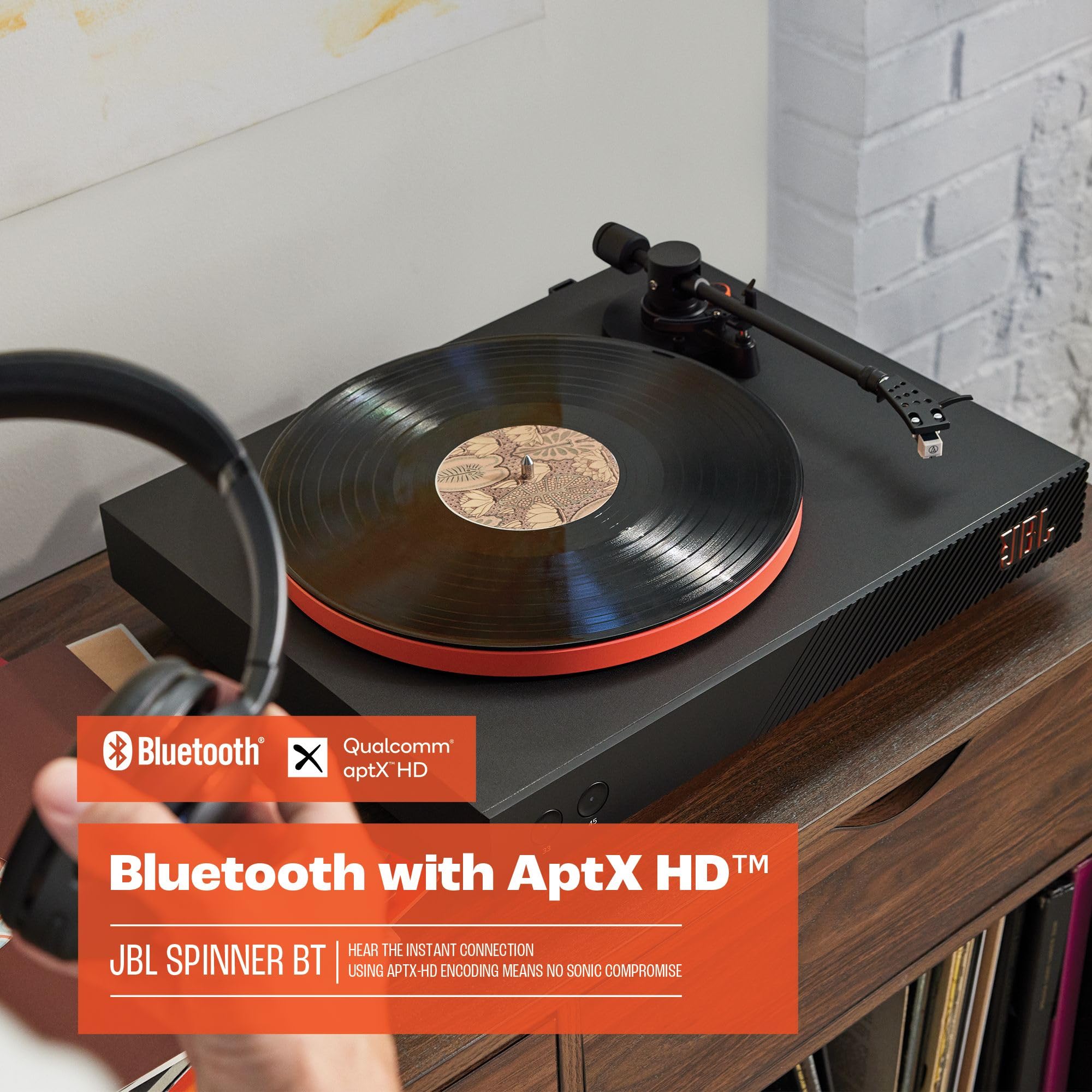 jbl-spinner-bt-giradischi-bluetooth-con-aptx-hd-piatto-in-alluminio-a-cinghia-po image 8