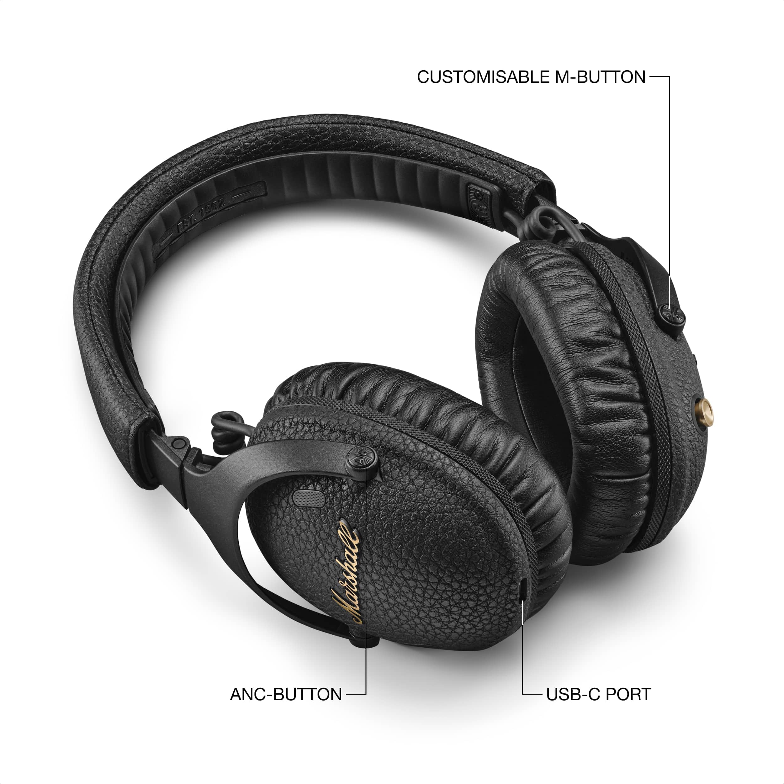 marshall-monitor-iii-a-n-c-cuffie-wireless-bluetooth-con-cancellazione-attiva-de image 6
