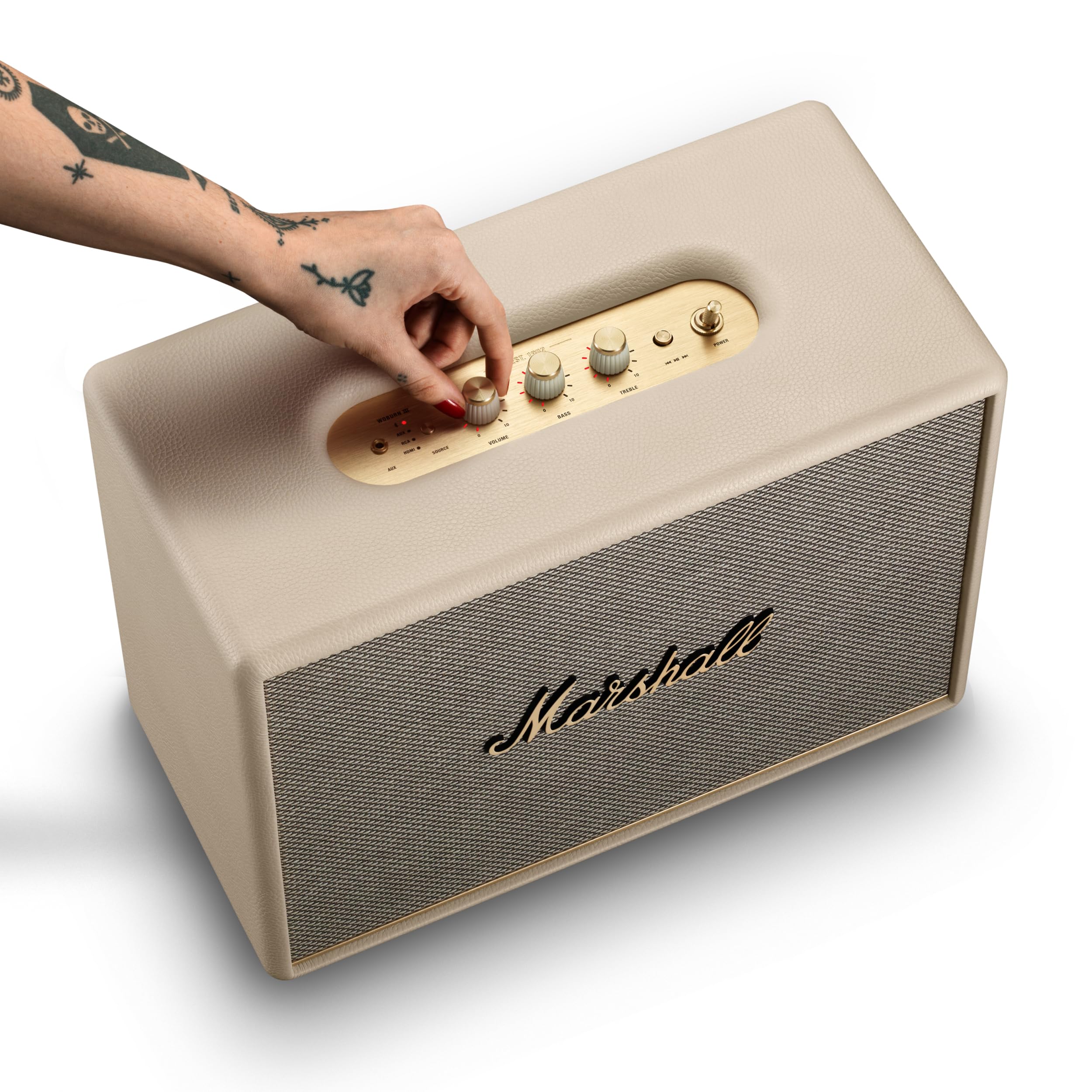 marshall-woburn-iii-altoparlante-bluetooth-home-a-tre-vie-bluetooth-5-2-e-ingres image 7